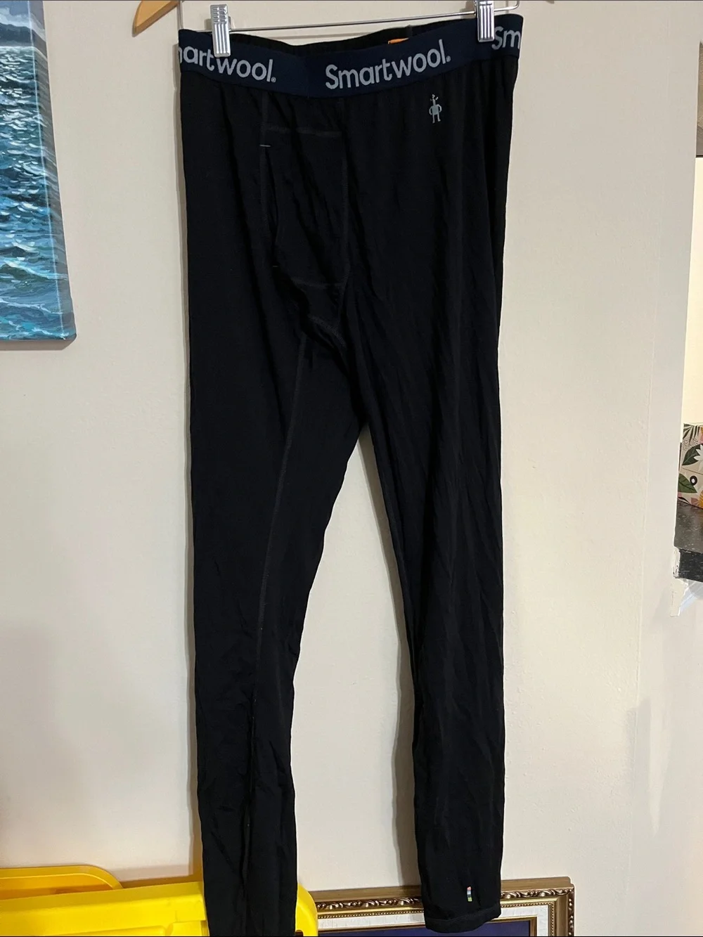 Smartwool Men’s Black Merino Base Layer Pants